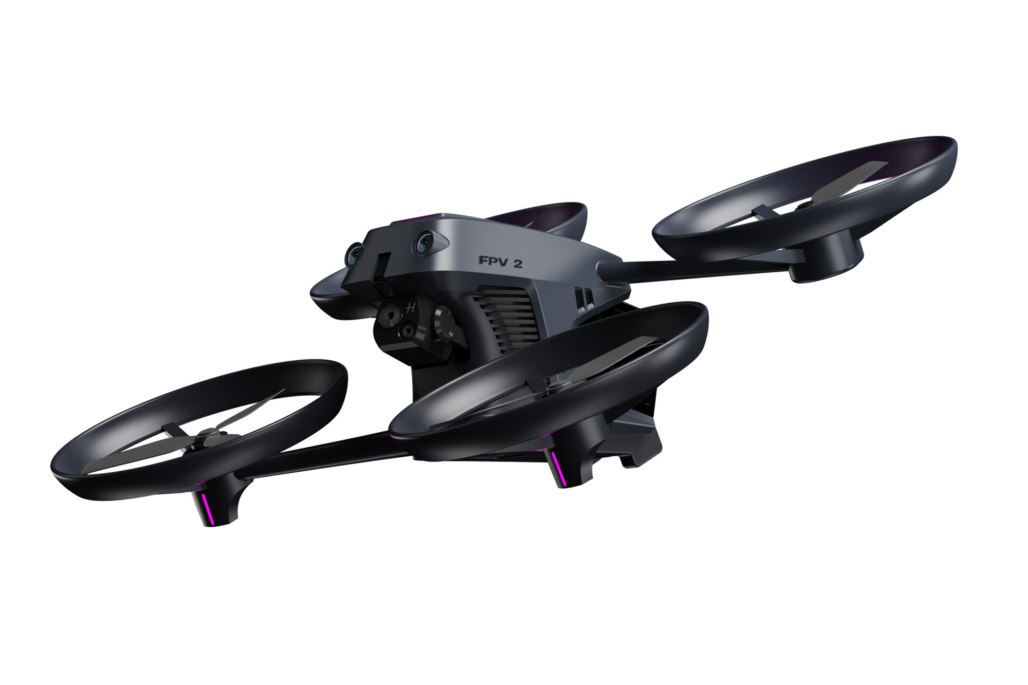 FPV drone render